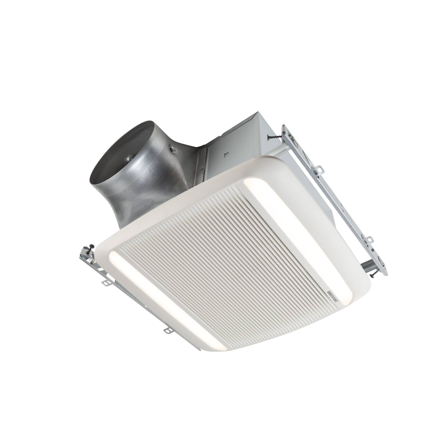 80 CFM Ceiling Bathroom Exhaust Fan with Light G6186