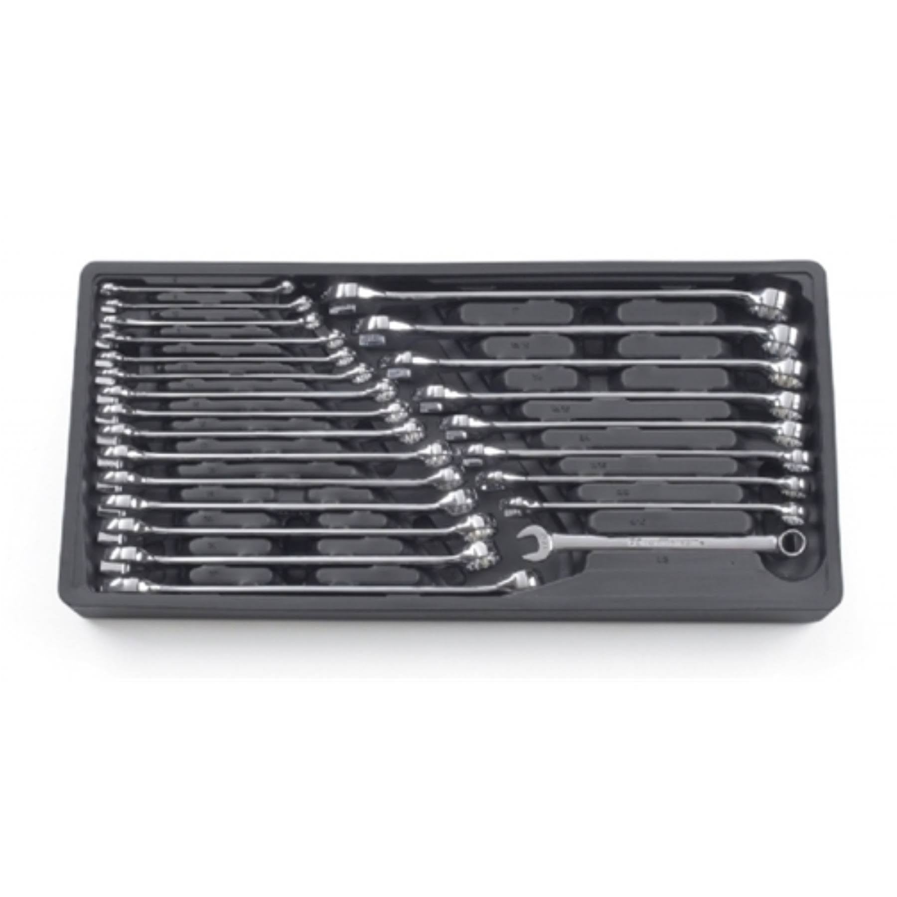 24-Piece Combination SAE and Metric Wrench Set K8813