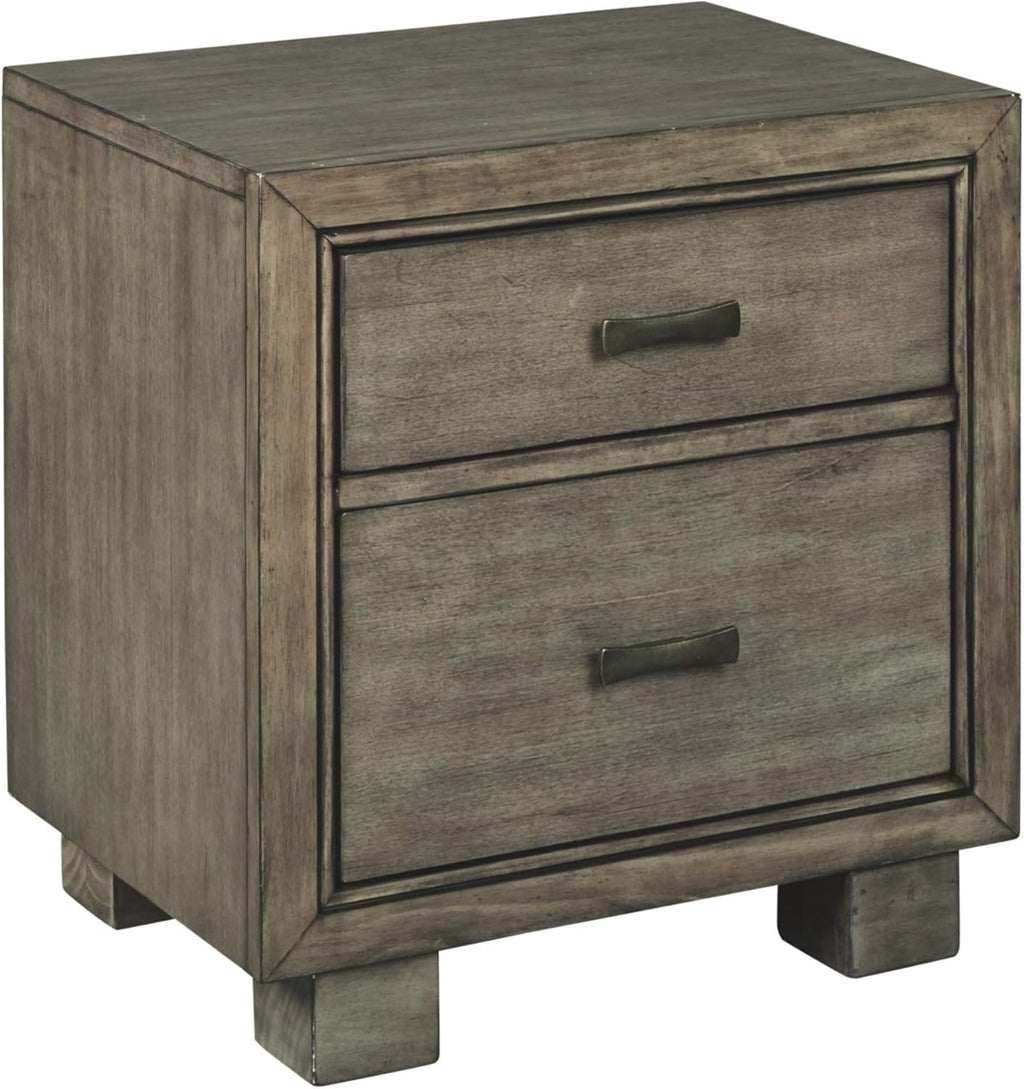 Gray Nightstand Q763358