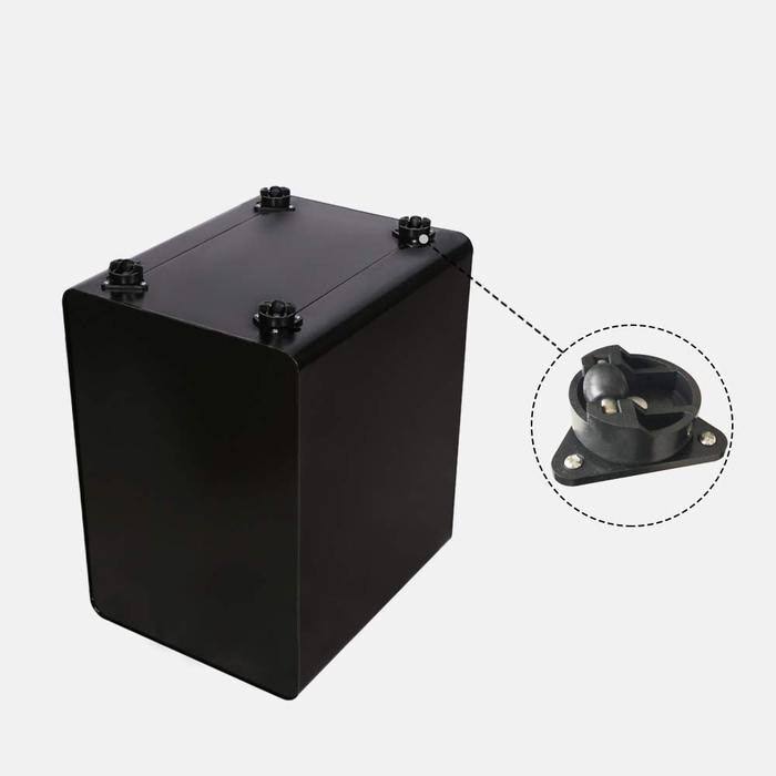 3-Drawer Metal Mobile File Cabinet with Locking Keys V9138