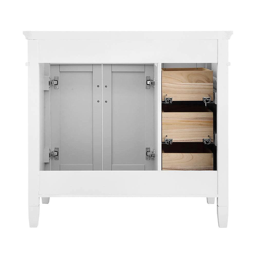 White Vanity Cabinet Y3645