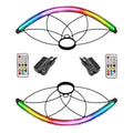 Pair of LED Lotus Petal Fans S923834